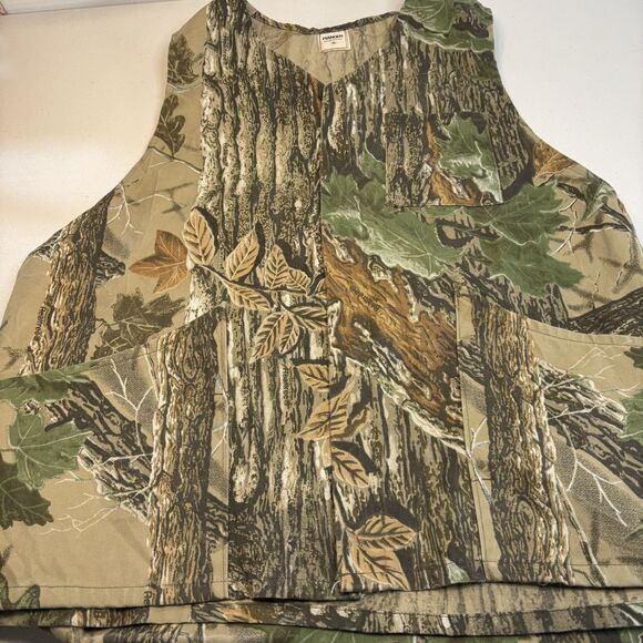 VTG Ranger 90s Hunting Vest Size Realtree Camouflage Bird Game Pocket USA Made - Picture 2 of 14